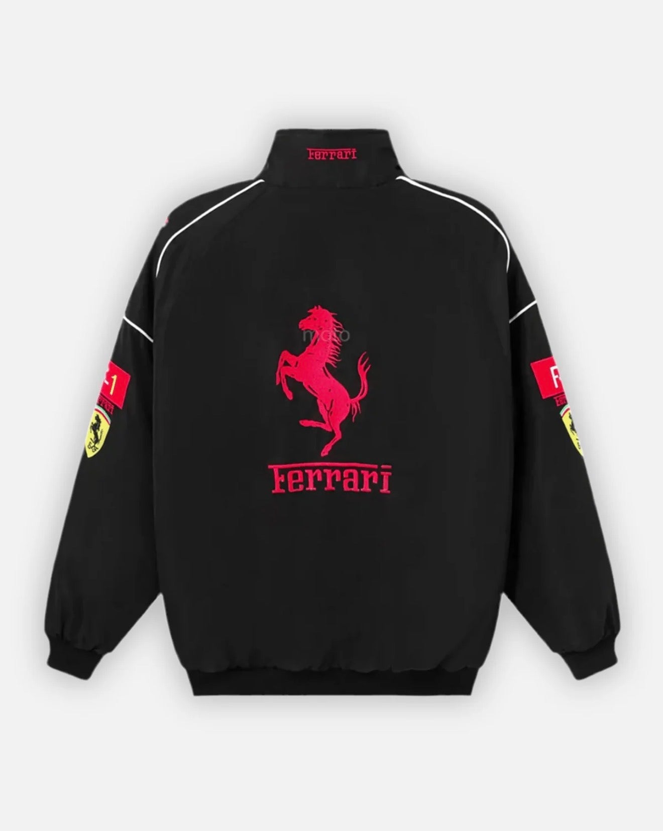 FERRARI F1 VINTAGE RACING JACKET - BLACK EDITION
