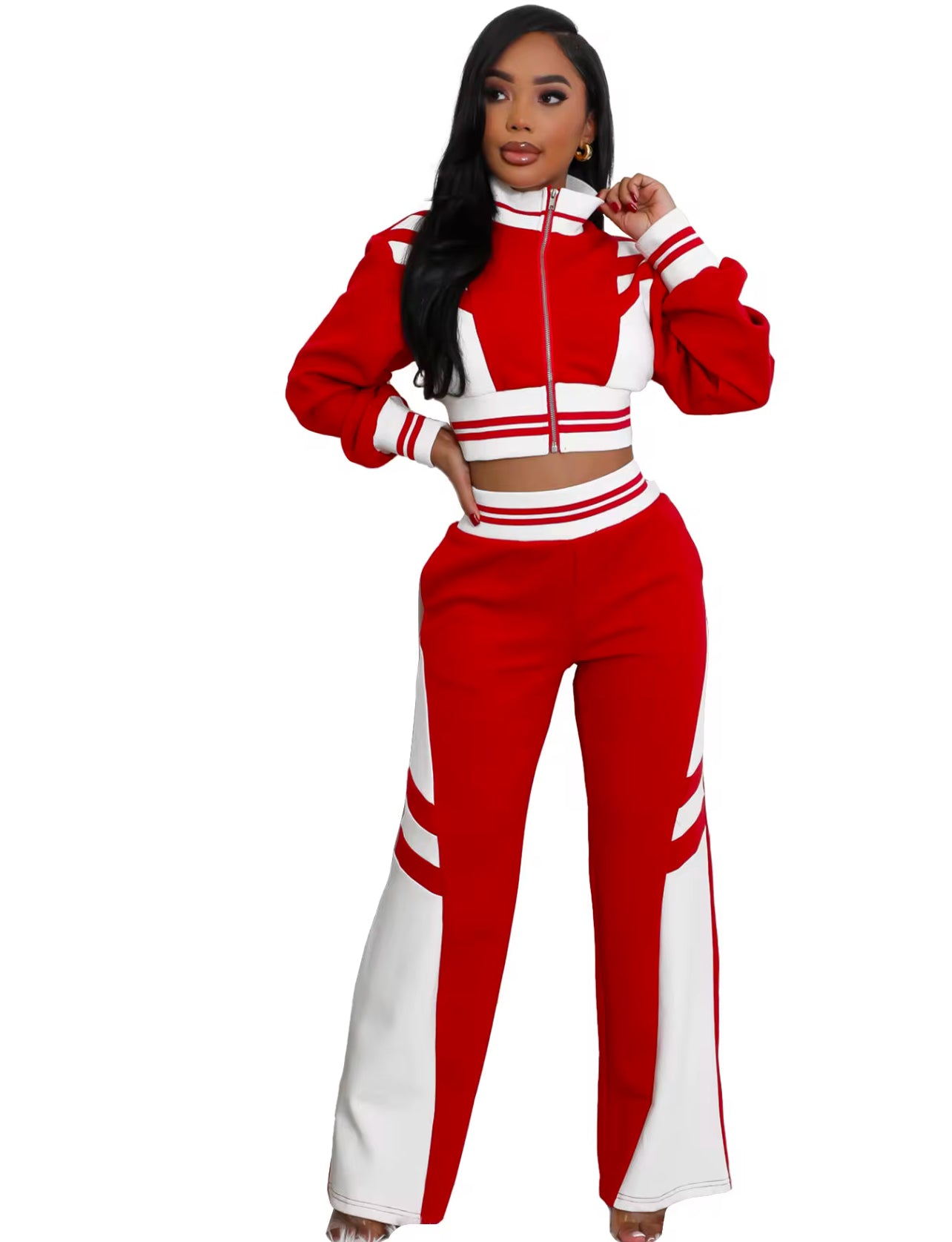 Rich Girl Energy Set-red