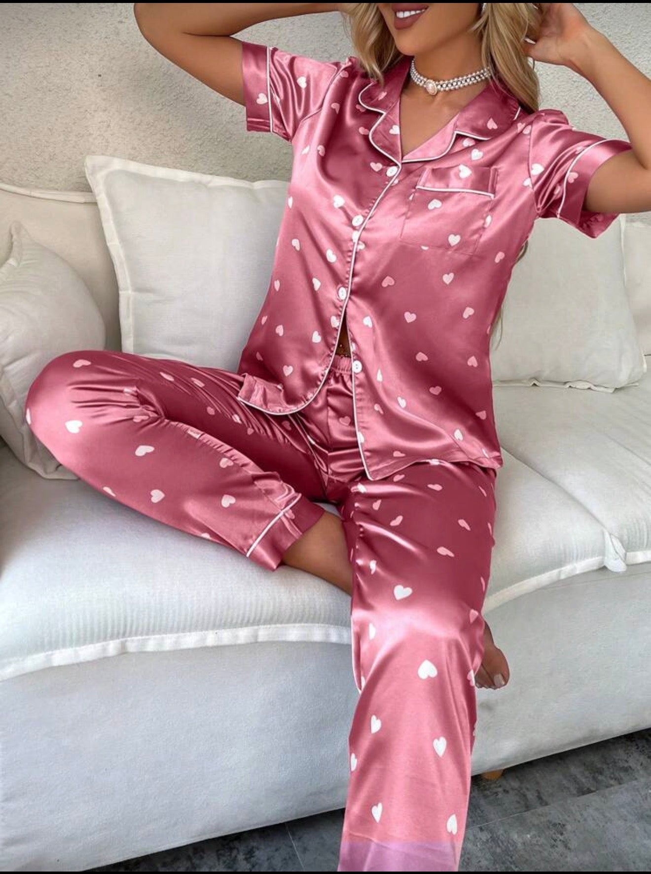 Heart attack- pajamas set