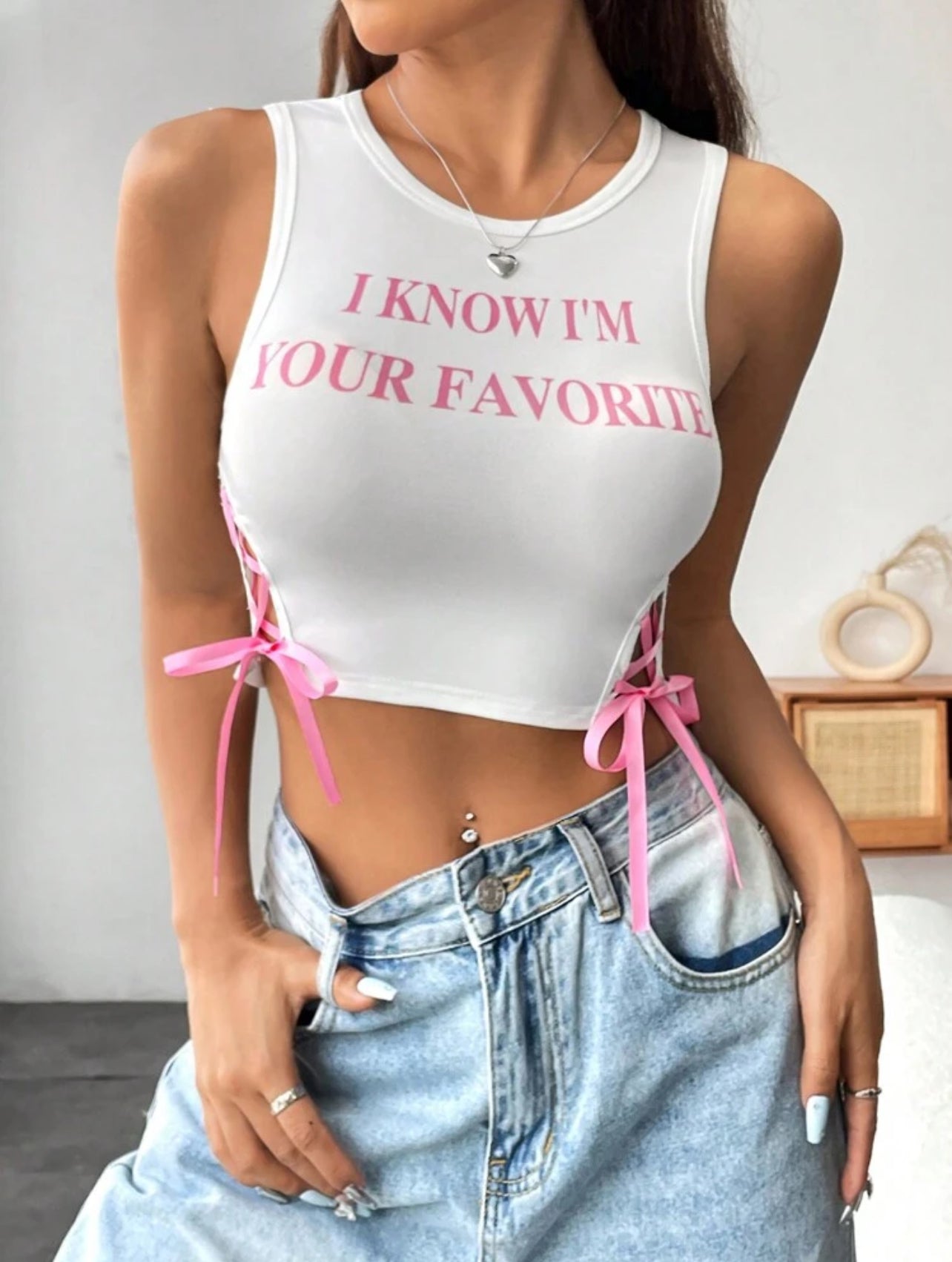 Your favorite - Crop Tank shirt