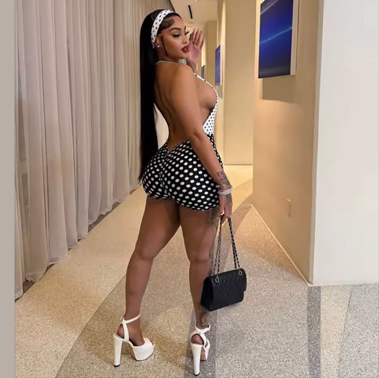 Catch These Dots -Romper