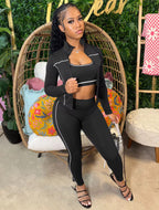 Gym baddie -3 pieces set