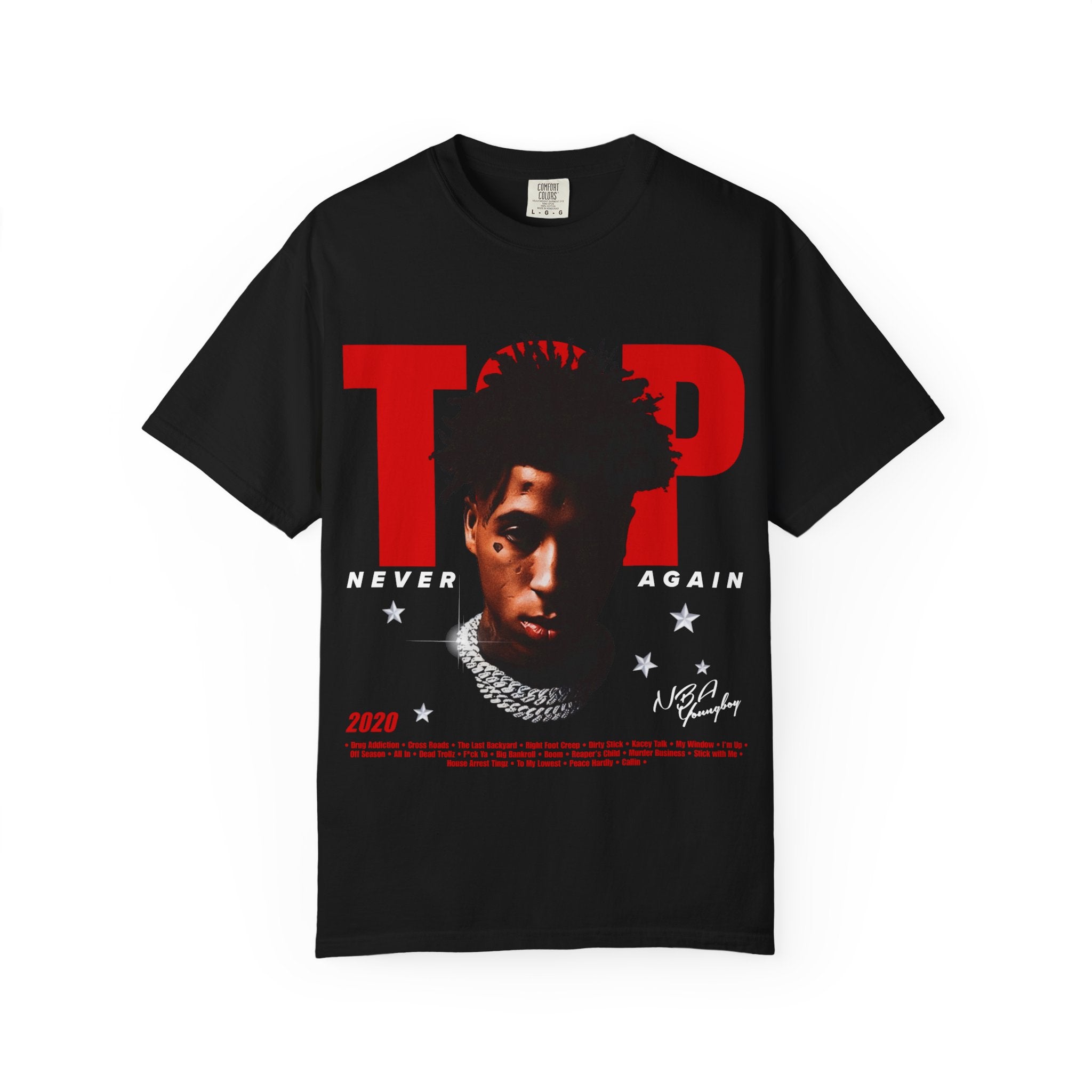 NBA YOUNGBOY -NEVER AGAIN TSHIRT