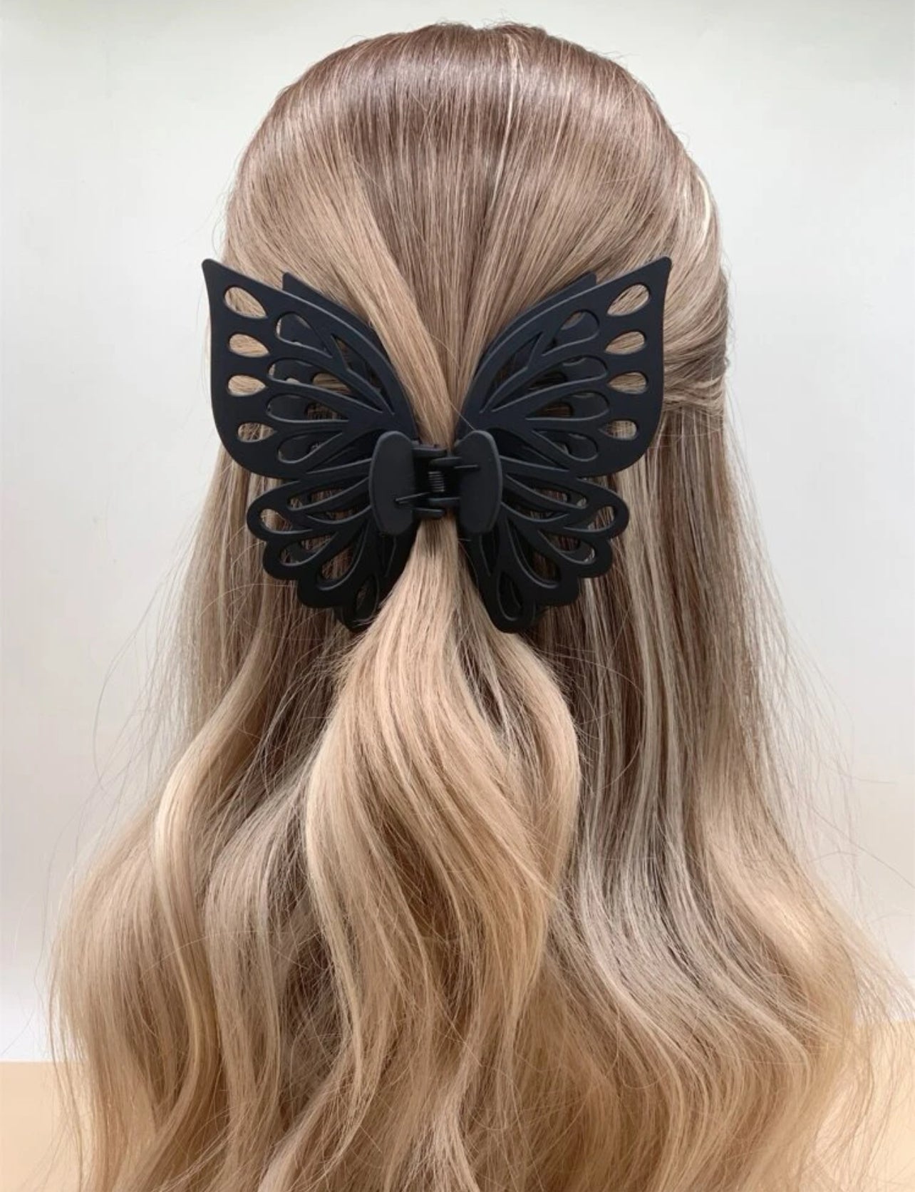 Butterfly hair clips