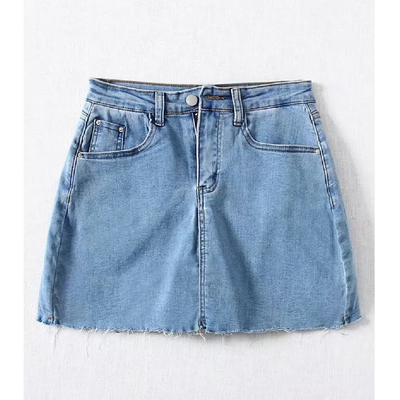 ALWAYS READY DENIM MINI SKIRT