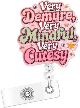 very cutesy- badge reel