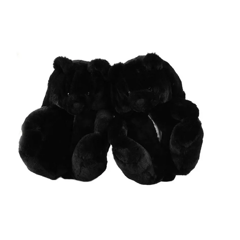 TEDDY BEAR SLIPPER (Black)